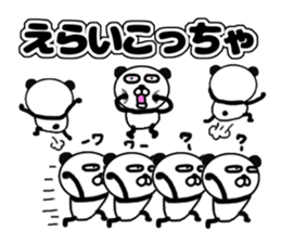 It is the panda.Panda-ish? 16 many many sticker #11313508