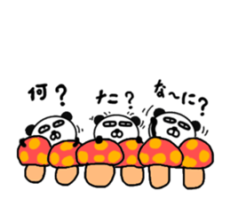 It is the panda.Panda-ish? 16 many many sticker #11313509