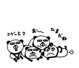 It is the panda.Panda-ish? 16 many many sticker #11313531