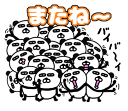 It is the panda.Panda-ish? 16 many many sticker #11313535