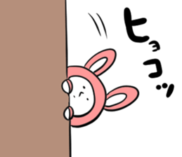 Steamed bread rabbit sticker #11313939