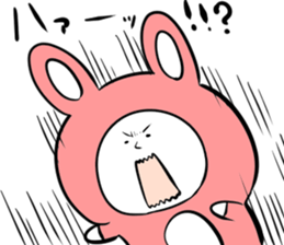 Steamed bread rabbit sticker #11313953