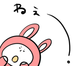 Steamed bread rabbit sticker #11313958