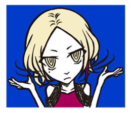 the collection of various expressions sticker #11314195