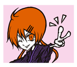 the collection of various expressions sticker #11314198