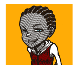 the collection of various expressions sticker #11314199