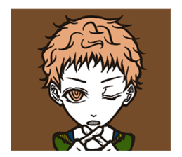 the collection of various expressions sticker #11314202