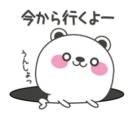 Polar bear carrot and stick4 sticker #11314424