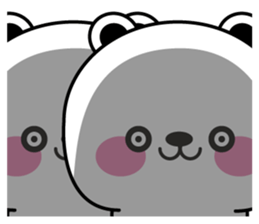 Polar bear carrot and stick4 sticker #11314441