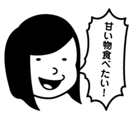 Simple Face People sticker #11314475