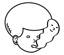 Simple Face People sticker #11314482