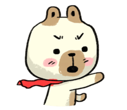 Bear fractious sticker #11314776