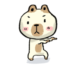 Bear fractious sticker #11314781