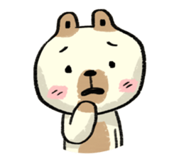 Bear fractious sticker #11314782