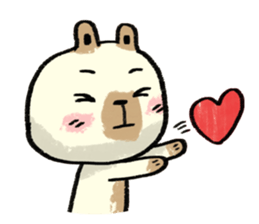 Bear fractious sticker #11314786