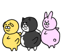 Metabolic syndrome of animals sticker #11314933