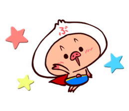 GOGO!BUTA-MAN sticker #11315336