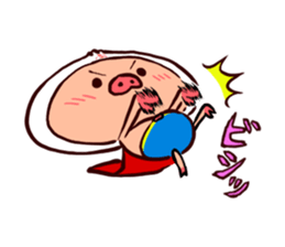 GOGO!BUTA-MAN sticker #11315337