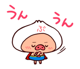 GOGO!BUTA-MAN sticker #11315338