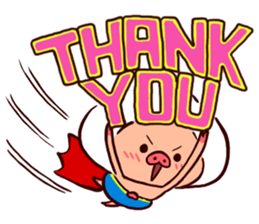 GOGO!BUTA-MAN sticker #11315343