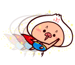GOGO!BUTA-MAN sticker #11315345