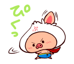 GOGO!BUTA-MAN sticker #11315369