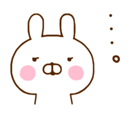 Rabbit Usahina Languid sticker #11315463