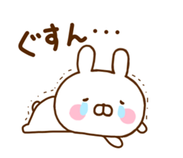 Rabbit Usahina Languid sticker #11315478