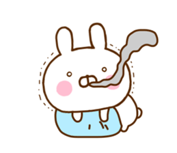 Rabbit Usahina Languid sticker #11315479
