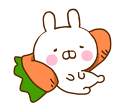 Rabbit Usahina Languid sticker #11315487