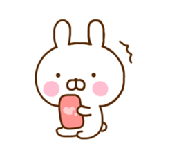 Rabbit Usahina Languid sticker #11315489