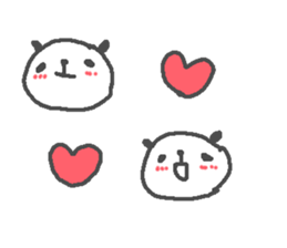 Love love panda stickers! sticker #11315671