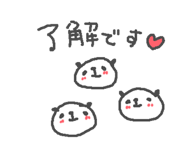 Love love panda stickers! sticker #11315679