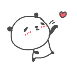 Love love panda stickers! sticker #11315682