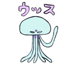 Martians Michael and his friends sticker #11315897