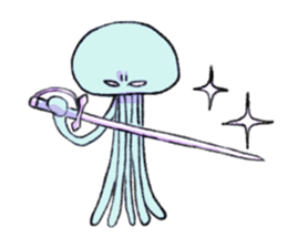 Martians Michael and his friends sticker #11315917