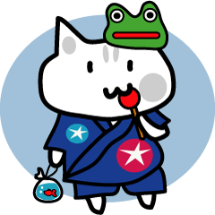 Japanese festival with Chino nyan