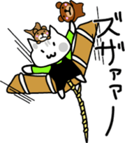 Japanese festival with Chino nyan sticker #11316222