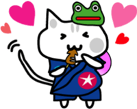 Japanese festival with Chino nyan sticker #11316234