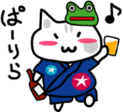 Japanese festival with Chino nyan sticker #11316236