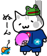 Japanese festival with Chino nyan sticker #11316239