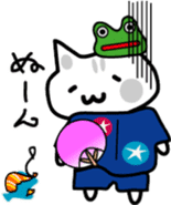 Japanese festival with Chino nyan sticker #11316239