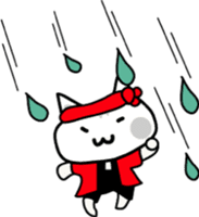 Japanese festival with Chino nyan sticker #11316248