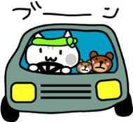 Japanese festival with Chino nyan sticker #11316253