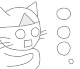 Nekojito (Japanese Ghost) sticker #11316374