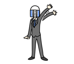 Eraserman sticker #11316451