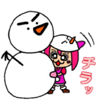 Acorn boy "DAN"  2 sticker #11316687