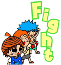 Acorn boy "DAN"  2 sticker #11316695