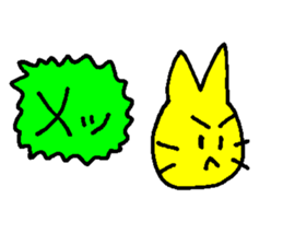 rabbit kawaii world 4 sticker #11316737