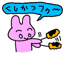 rabbit kawaii world 4 sticker #11316740